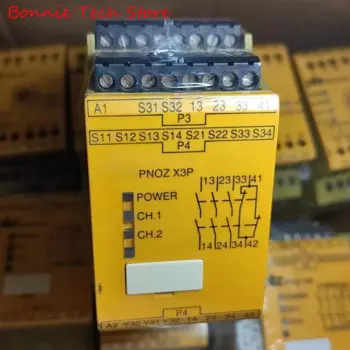 777310 для реле безопасности PILZ (автономный), PNOZ X3P 24VDC 24VAC 3n/o 1n/c 1so