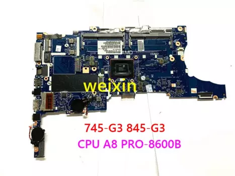 827574 -001 827574 -501 827574 -601 материнская плата для ноутбука HP 745-G3 845-G3 Материнская плата CPU A8 PRO-8600B полный тест хорошо