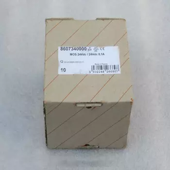 8607340000 для реле Weidmuller MOS 24Vdc/24Vdc 0.1A