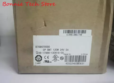8708670000 для Weidmuller CP SNT 120 Вт 24 В 5 А, блок питания, 24 В