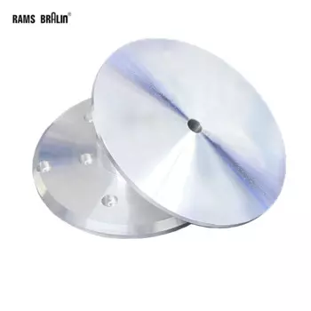 8,5 "/9" алюминиевые пластины, полировальный диск, детали для настольной шлифовальной машины с магнитным диском