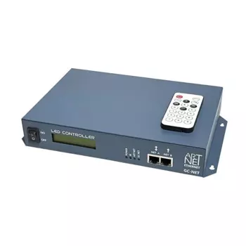 8 портов ART-NET для DMX512 или SPI светодиодный пиксельный контроллер Поддержка MADRIX Jinx! Быстрая онлайн-передача Gigabit