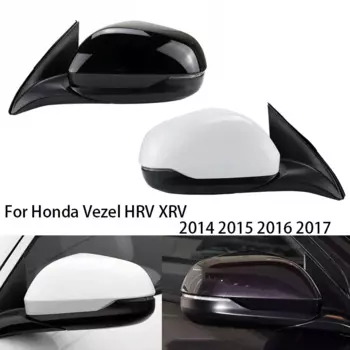 8-проводное автомобильное зеркало заднего вида в сборе для Honda Vezel HRV XRV 2014-2022, автоматическое электрическое складное зеркало с подогревом и указателем поворота в сборе