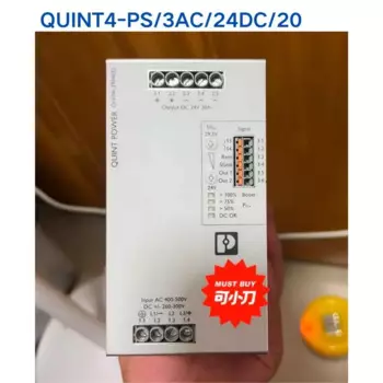 90% новый источник питания PHOENIX QUINT4-PS/3AC/24DC/20 2904622