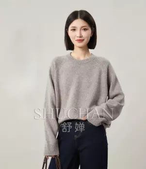 96,2% шерсть Sueter Mujer Invierno 2024, женский пуловер, топы, женские толстые Casacos De Inverno Feminino