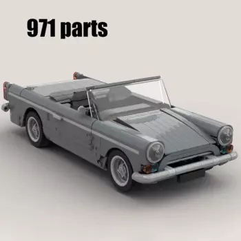 971 шт., Детский конструктор moc car 87946