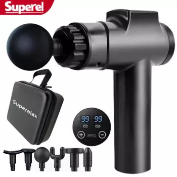 99 Gear Gun Fascia массажные инструменты, Электрический массажер для тела для шеи и спины, оборудование для фитнеса, массажные пистолеты, массажер для мышц, пистолет