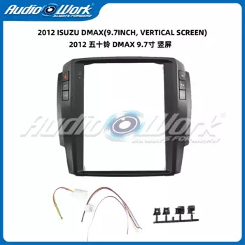 9,7-дюймовый для 2012 года ISUZU DMAX FRAME Автомобильный радиоприемник Стерео GPS MP5 Android-плеер 2 Din Fascias Панель DashBoard Крышка рамки