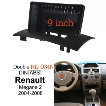 9-дюймовый автомобильный адаптер для рамы для Renault Megane 2 Megane 2 II 2002-2009 Android, комплект для панели радио Dask