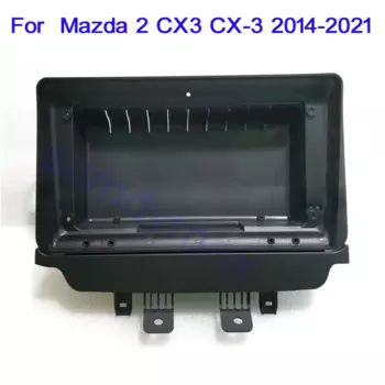 9-дюймовый автомобильный радиоприемник для Mazda CX-3 CX3 Mazda 2 DK 2014-2021, корпус Android-плеера, рамка 2din, головное устройство, стерео крышка приборной панели