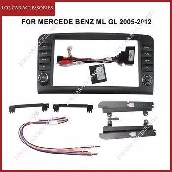 9-дюймовый автомобильный радиоприемник для Mercedes BENZ ML GL 2005-2012, стерео, Android, GPS, mp5-плеер, панель приборной панели