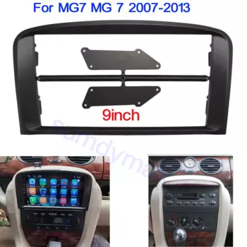 9-дюймовый автомобильный радиоприемник для Rover MG7 MG 7 2007-2013 двойной din Fascias Панель приборной панели Стерео Автомобильный DVD Рамка Встраиваемые комплекты