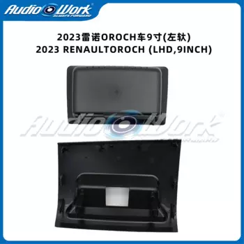 9-дюймовый автомобильный радиоприемник GPS Mp5 ABS PC, пластиковый корпус для RENAULT OROCH 2010-2015, комплект приборной панели
