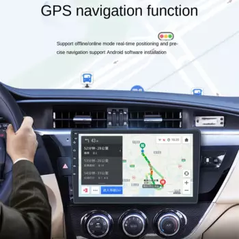 9-дюймовый большой экран Android-навигатор GPS-навигация Wi-Fi доступ к Интернету портативное решение Универсальная рамка
