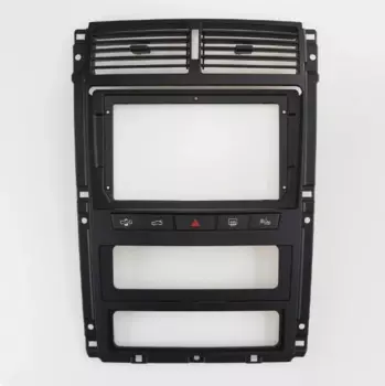 9-дюймовый для Peugeot 405 2006 2007, автомобильный радиоприемник, стерео Android MP5, GPS-плеер, 2 Din, корпус, рамка, лицевая панель, крышка приборной панели