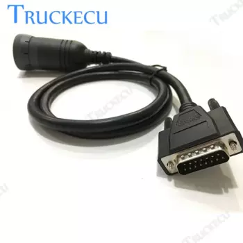 9-контактный кабель для электронного сервисного инструмента JCB USB-кабель для сельскохозяйственного диагностического сканера JCB 6-контактный кабель