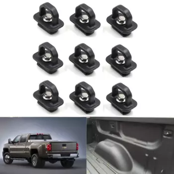9 шт. анкеры для стяжки грузовика, боковой настенный анкер для Chevy Silverdo GMC Sierra 2015-2018 Chevrolet Colorado DZ97903 2007-2018 гг.