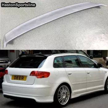 A3 8P Sportback Неокрашенный праймер крыша спойлер крыло для Audi A3 Хэтчбек 2009 ~ 2012
