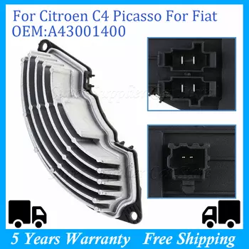 Резистор двигателя вентилятора отопителя для Citroen C4 Picasso Grand I Peugeot 1,6 1,8 2,0 A43001400 77366112 DRS07001 6441CE 6441.CE