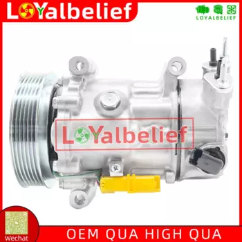 A/C Компрессор переменного тока SD7C16 для Peugeot 307 308 406 607 807 Citroen C4 Berlingo 6453QN 6453QL 6453ZA 6453WN 6453WP 6453QL 1321F