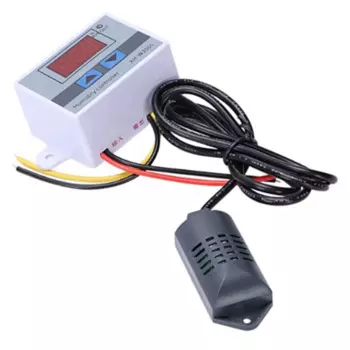 ABHU XH-W3005 AC 110-220V 10A цифровой контроллер влажности 0-99% RH регулятор влажности с датчиком влажности