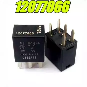 (Абсолютно новое оригинальное) 1-5 шт./партия, 100% оригинальное реле: 1/4 5-контактное реле 35A 12077866, автомобильное реле