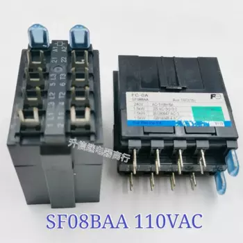 (Абсолютно новое оригинальное) 1 шт./партия, 100% оригинальное реле: SF08BAA 110VDC AUX.1NC 1B FC-0A 100 в 100-110 В