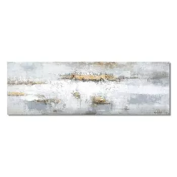 Абстрактная картина на холсте QIPINGART серая