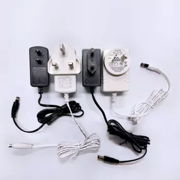 AC 110V 220V to DC 12V 1A адаптер питания с гнездовым кабелем