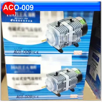 ACO-009 110л/мин 120 Вт кислородный воздушный насос для аквариума 220В AC Электромагнитный аэратор для пруда воздушный компрессор для аквариума