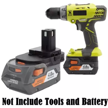 Адаптер аккумулятора Ridgid 18V к Ryobi ONE+ 18V
