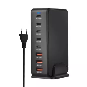 Адаптер для быстрой зарядки с 8 портами USB Type-C