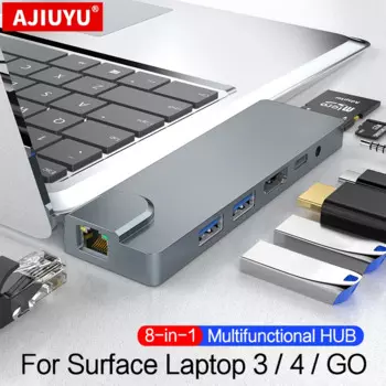 Адаптер для порта USB 3,5 4K HDMI мм аудио TF Micro SD RJ45