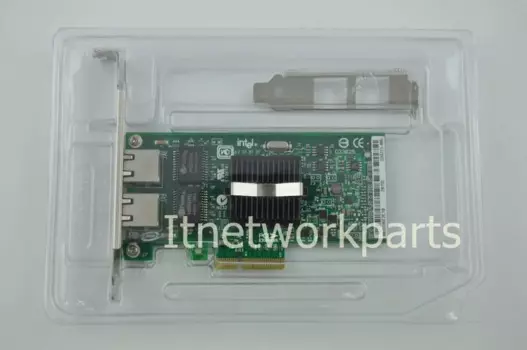 Адаптер для сервера двухпортовый, PCI-E X4, 1 Гбит/с