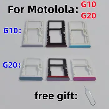 Адаптер для SIM-карты, лоток, слот для микросхемы, для Motolola Moto G10 G20, держатель для ящиков/2, слот для sim-карты, лоток для SIM-карты motoG10 G20