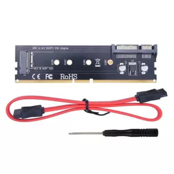 Адаптер для SSD-накопителя DDR3 DDR4 DDR2 на M2 M.2 NGFF B