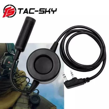 Адаптер для тактической гарнитуры TCI PTT для Kenwood ICOM Midland Motorola