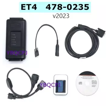 Адаптер ET4 478-0235 USB версия для cat ET 4 диагностический инструмент для грузовика с cat et4 2022A 2019 версия KEYGEN plus 14pin кабель
