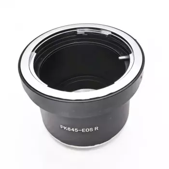 Адаптер-кольцо для крепления объектива для среднего формата Pentax 645 P645 и корпус радиочастотной камеры Canon EOS R EOSR