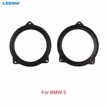 Адаптер LEEWA для автомобильного заднего динамика для BMW 5, переходник для задней двери на 4 "стерео-коврик, установка, кольца-держатели