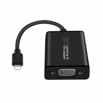 Адаптер Lighting-VGA для IPhone/планшета на VGA Female HD с кабелем экрана, 60 Гц