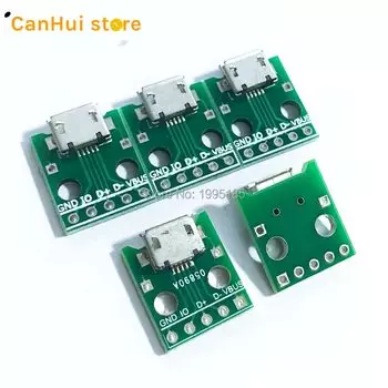 Адаптер MICRO USB к DIP 5-контактный