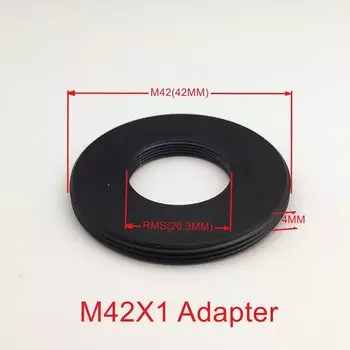 Адаптер объектива JLLSMCMGGX RMS (20мм) для M42
