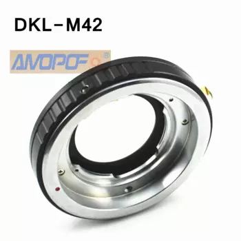 Адаптер от DKL до M42, винтовой адаптер для камеры Voigtlander Retina линзы DKL до M42