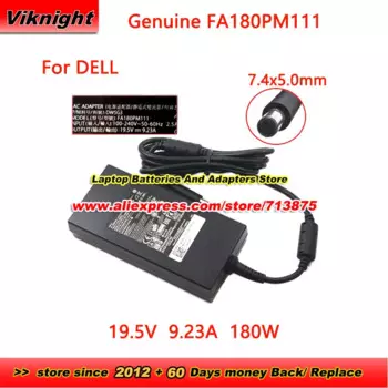 Адаптер переменного тока для DELL Inspiron one2320 ALIENWARE 17 R2 R3 P43F PRECISION M6300 M4700 M4600, 180 Вт, 19,5 в, а, FA180PM111