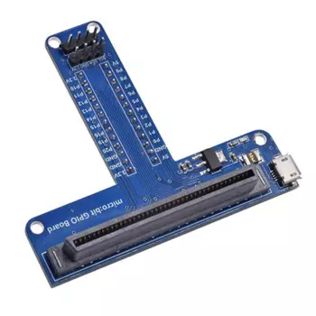 Адаптер расширения Т-типа для макетной платы Microbit Интерфейс графического программирования Python для BBC Microbit