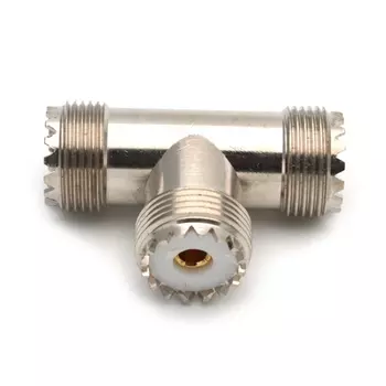 Адаптер UHF PL-259 на двойной SO-239