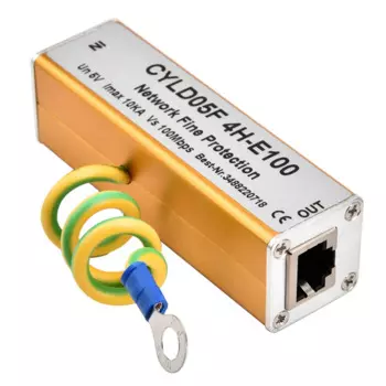 Адаптер ZK40 RJ45 RJ11, сетевой сетевой фильтр Ethernet, громовой разрядник, защита 5 В