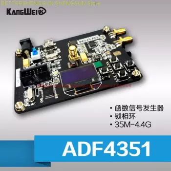 ADF4351 Встроенный микроконтроллер STM32 PLL модуль 35M-4,4G источник радиочастотного сигнала уборочная машина