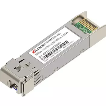 ADOP для Cisco SFP-10G-BXU совместимый 10GBASE-BX10-U BiDi SFP + 1270nm-TX/1330nm-RX 10 км DOM Simplex LC SMF модуль приемопередатчика